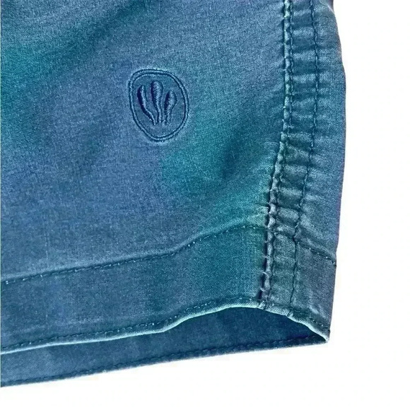 FAT FACE Swim Shorts Men’s Small Elastic Drawstring Waist Blue with stripes - Picture 2 of 10